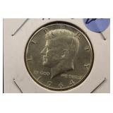 1964-D Kennedy 90% Silver Half Dollar