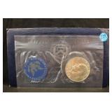 1974 Eisenhower Uncirculated Silver Dollar