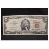 1963 $2 Red Seal Star Note