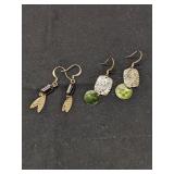 Two Pair of Earrings