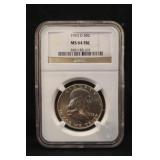 1953-D MS64FBL Franklin Silver Half Dollar