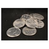 Lot of 1943-D Uncirculated Steel Wheat Cents