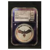 2024 MS70 Australia MS70 1oz .999 Silver Coin