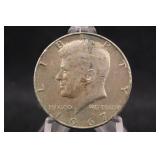 1967 Kennedy 40% Silver Half Dollar