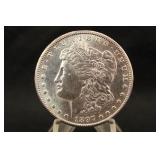 1897-S Uncirculated Morgan Silver Dollar