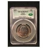 1893 CAC Certified Columbus Silver Half Dollar