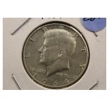 1964-D Kennedy Silver Half Dollar