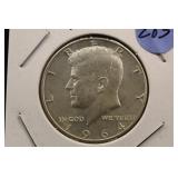 1964 Kennedy Silver Half Dollar