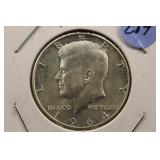 1964 Kennedy Silver Half Dollar