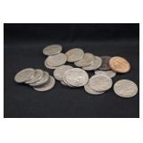 Lot of 20 Buffalo Nickel Nickels