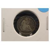 1838 Seated Liberty Silver Dime