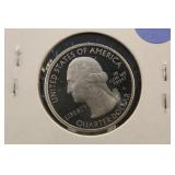2010-S Silver Proof Cameo State Quarter