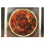 1oz .9999 Silver Maple Leaf "Flamme de Rubis"