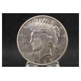 1925 Uncirculated U.S. Silver Peace Dollar
