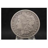1890-CC Morgan Silver Dollar