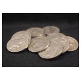 Lot of 10 No Date Buffalo Nickels