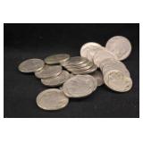 Lot of 20 No Date Buffalo Nickels