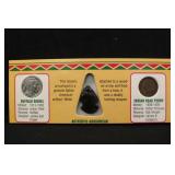 Authentic Native Coin & Arrowhead Coin Collection