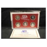 2004 U.S Mint Quarters Silver Proof Set