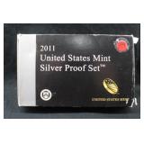2011 U.S Mint Silver Proof Set
