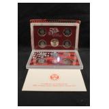 2002 U.S Mint Silver Proof Set