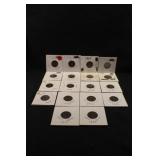 Lot of 18 Indian Head Cents *Dates Below