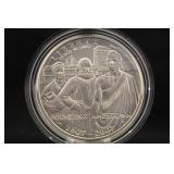 2007-P Jamestown Commem Silver Dollar w/COA