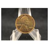 1913 Uncirculated Lincoln Wheat Cent
