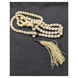 White Mother of Pearl Islamic Prayer Beads