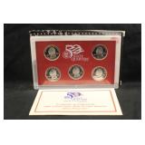 2004 U.S Mint Quarters Silver Proof Set