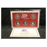 2004 U.S Mint Quarters Silver Proof Set