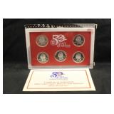 2004 U.S Mint Quarters Silver Proof Set