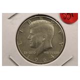 1964-D Silver Kennedy Half Dollar