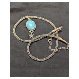 Lovely Adjustable Necklace with Turquoise Color