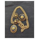 Vintage Victorian-style Jewelry Set