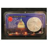 2000 1oz .999 Silver American Eagle Coin
