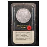 1999 1oz .999 Silver American Eagle Coin