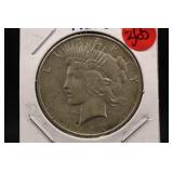 1927-D Silver Peace Dollar