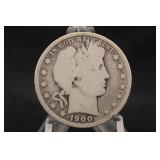 1900-O Barber Silver Half Dollar