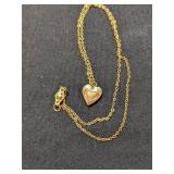 'Kiddie Craft' 1/20 12K GF Children's 13' Heart