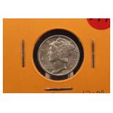 1939-D Uncirculated Mercury Dime