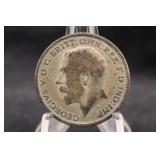 1920 Great Britain Silver Florin Coin