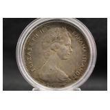 1966 Bahamas Silver $1 Coin