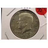 1967 Silver Kennedy Half Dollar