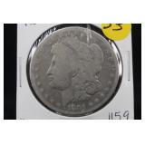 1884-S Key Date Morgan Silver Dollar