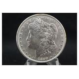 1890 Uncirculated Morgan Silver Dollar