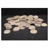 Lot of 64 of Silver Mercury Dimes