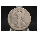 1933-S Walking Liberty Silver Half Dollar