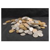 1.07Ib Lot of Lincoln Head Wheat Pennies