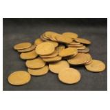 Lot of 42 Lincoln Head Wheat Pennies